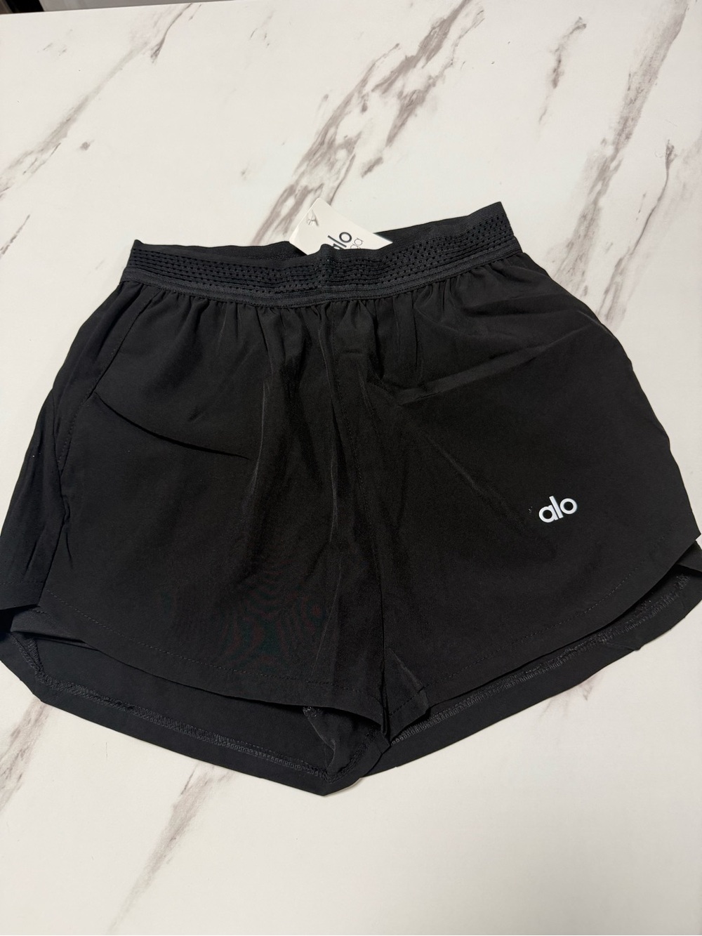 ALO Yoga Black Women's Performance Athletic Shorts
